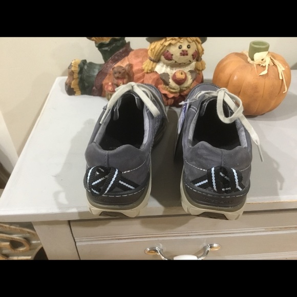 Clarks Wave Go Navy Combi Nubuck - Picture 3 of 4